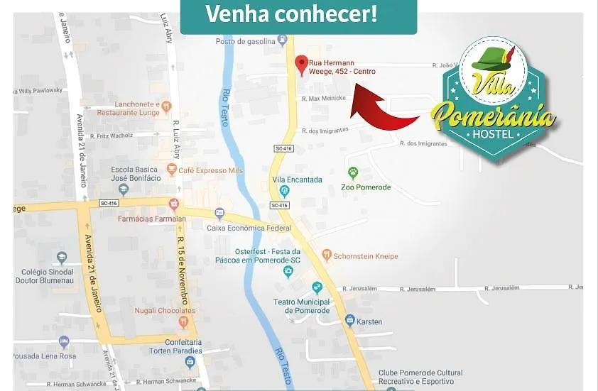 Hostel Villa Pomerania Pomerode